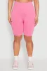 Plus Size Seamless High Waist Bike Shorts sold by Rainbow