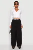 Iris Zip Front Cropped Shirt sold by Rainbow