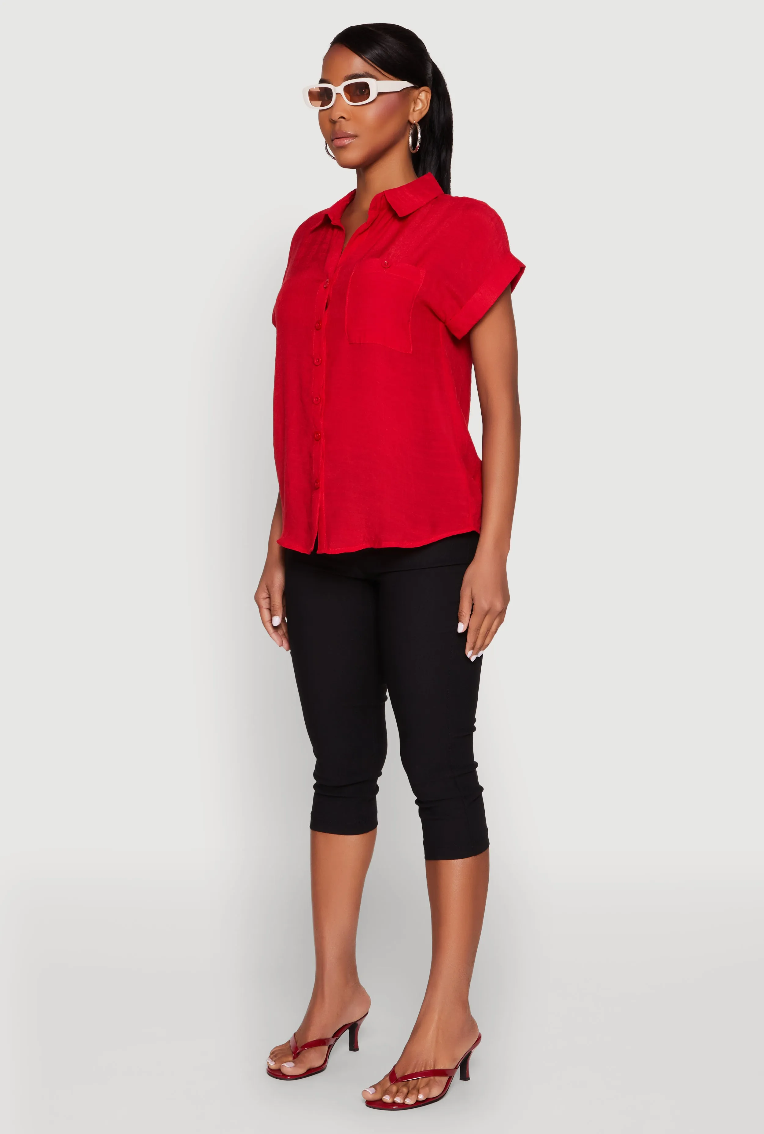 Fixed Cuff Button Front Shirt sold by Rainbow product image thumbnail 5