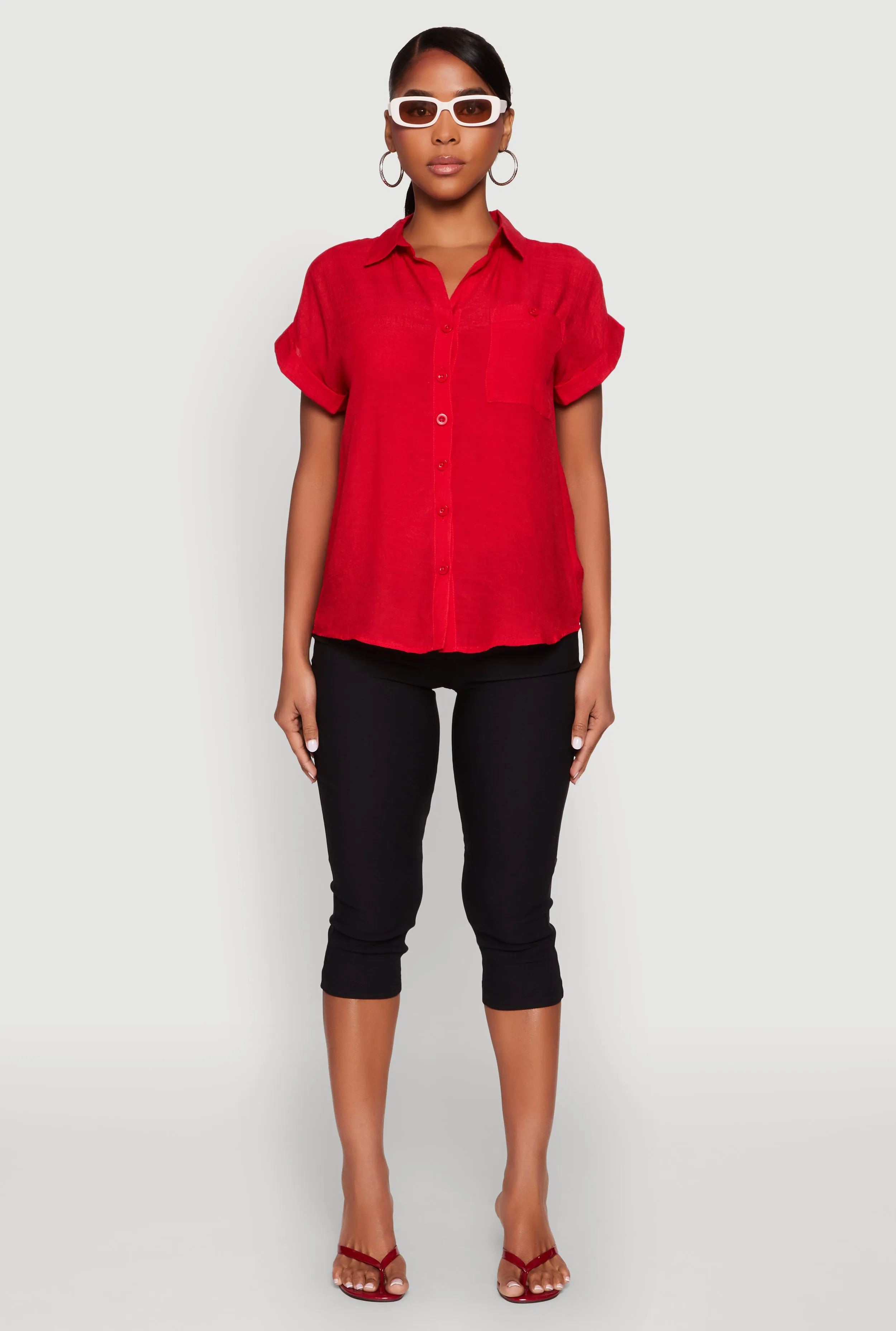 Fixed Cuff Button Front Shirt sold by Rainbow product image thumbnail 3