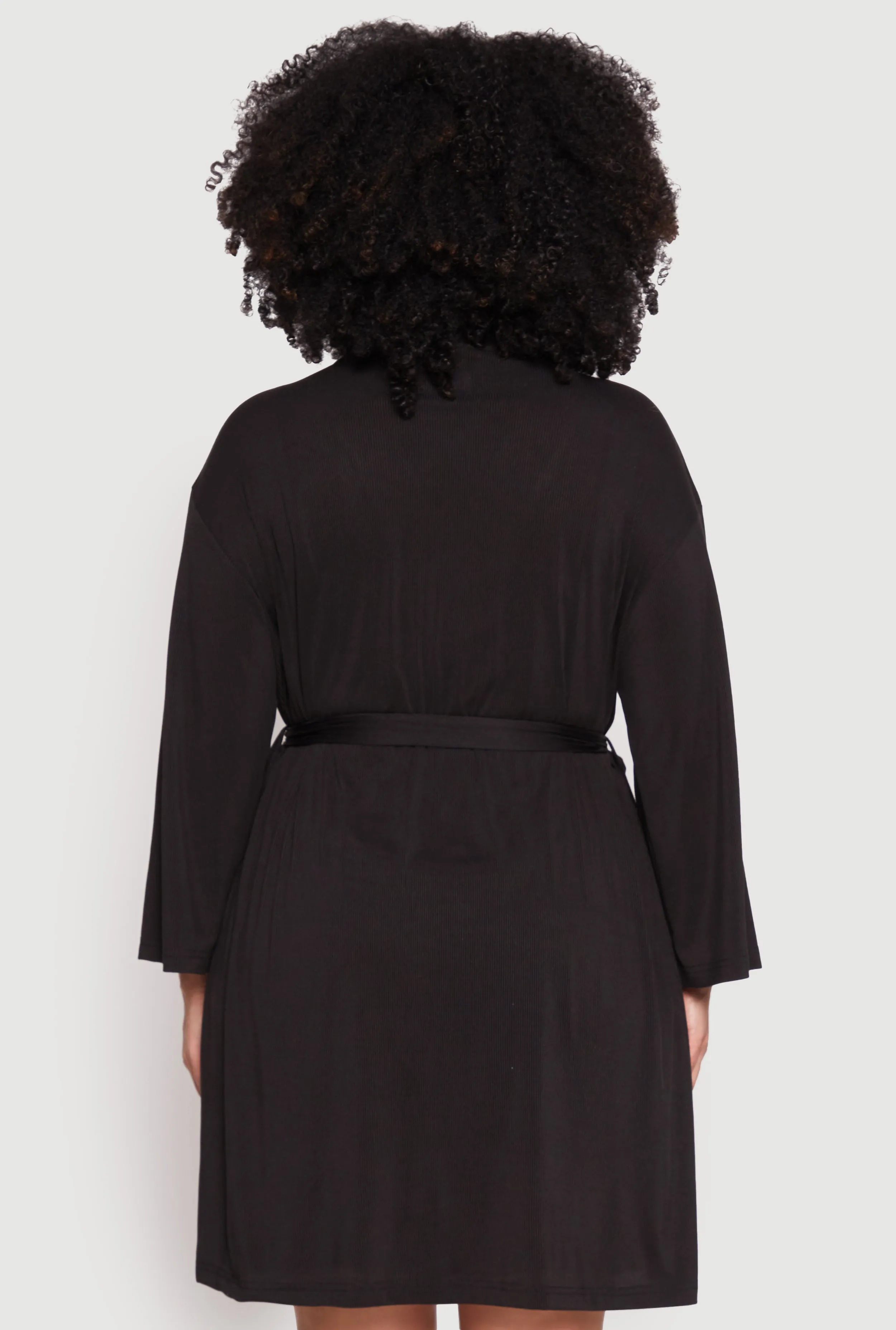 Plus Size Graphic Print Lace Trim Nightgown and Robe sold by Rainbow product image thumbnail 5