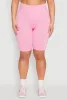 Plus Size Seamless High Waisted Bike Shorts sold by Rainbow