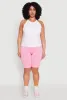 Plus Size Seamless High Waisted Bike Shorts sold by Rainbow