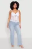 Plus Size Lace Sweetheart Cami sold by Rainbow