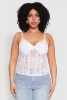 Plus Size Lace Sweetheart Cami sold by Rainbow