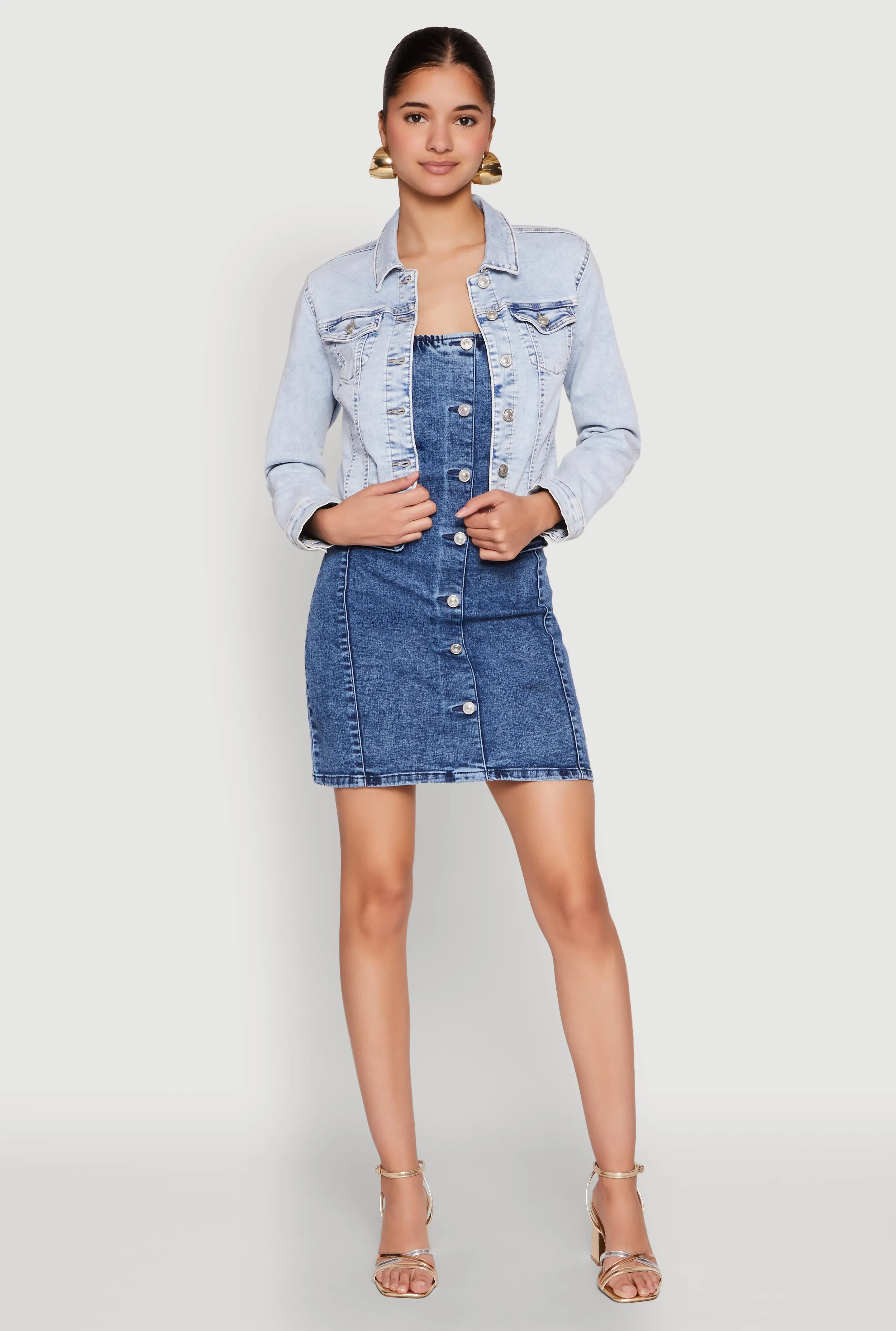 WAX Mineral Wash Jean Jacket sold by Rainbow