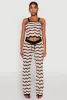 Wavy Striped Crochet Pants sold by Rainbow