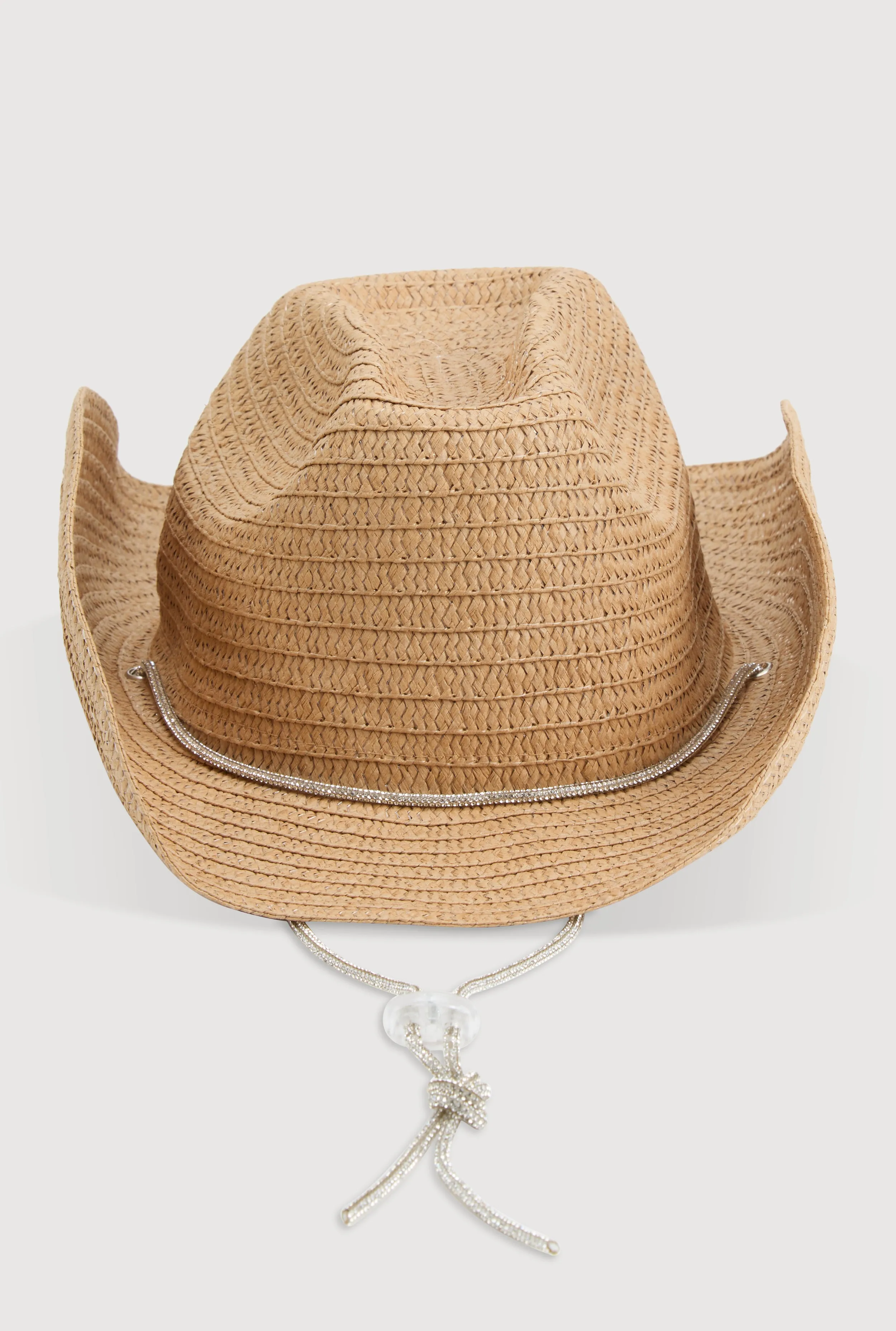 Rhinestone Toggle Drawstring Cowboy Hat sold by Rainbow product image thumbnail 3