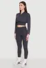 Mineral Wash Hooded Crop Top sold by Rainbow
