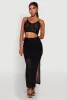Lined Crochet Maxi Skirt sold by Rainbow