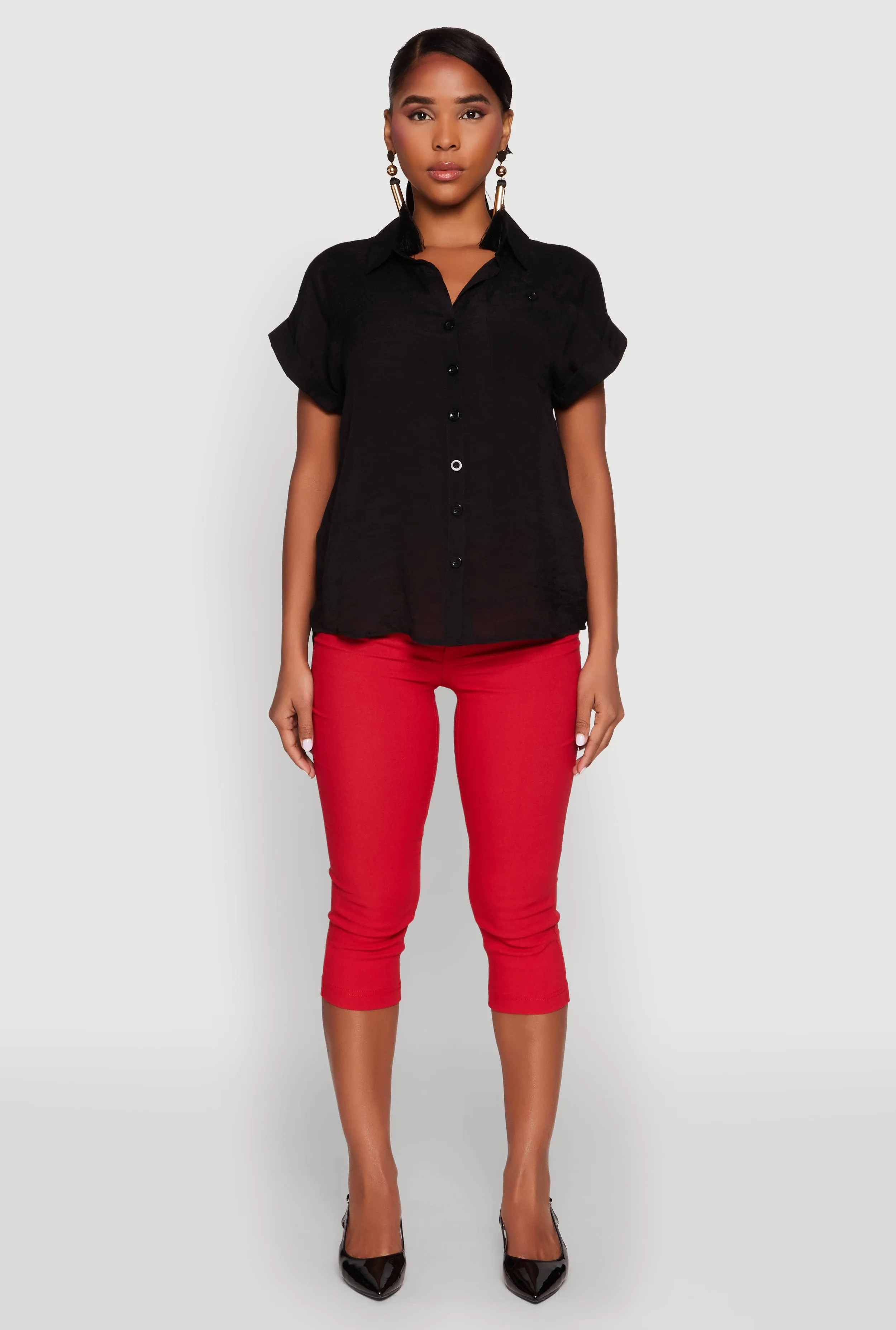 Fixed Cuff Button Front Shirt sold by Rainbow product image thumbnail 3