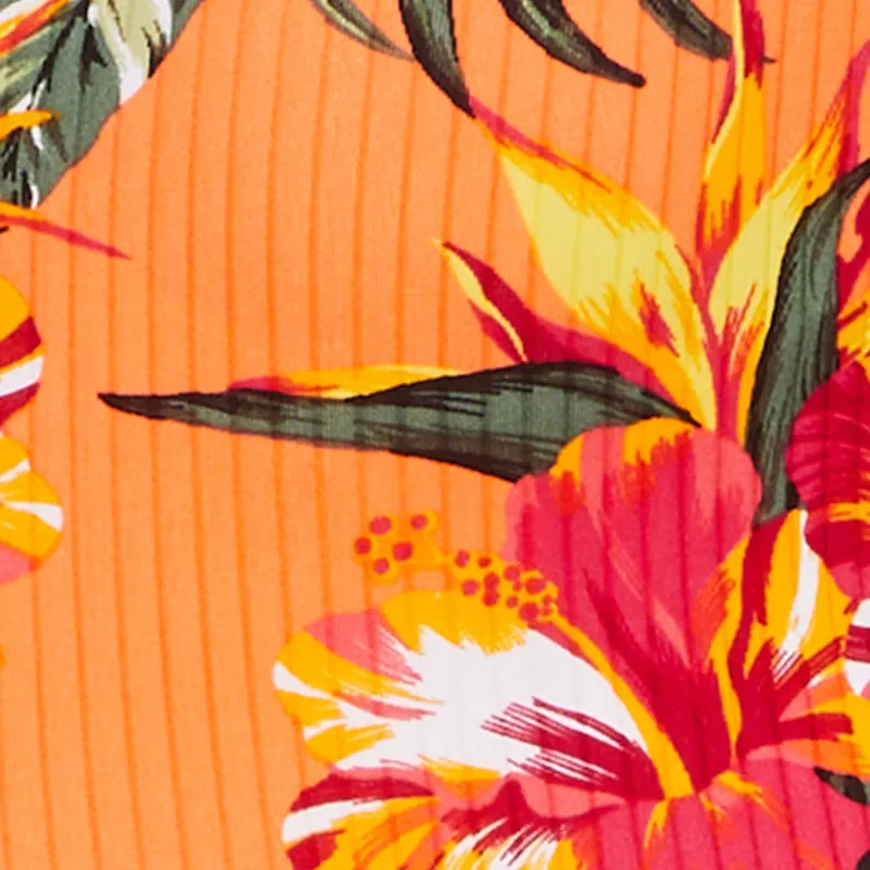 Ribbed Knit Floral Tank Dress sold by Rainbow product image thumbnail 4