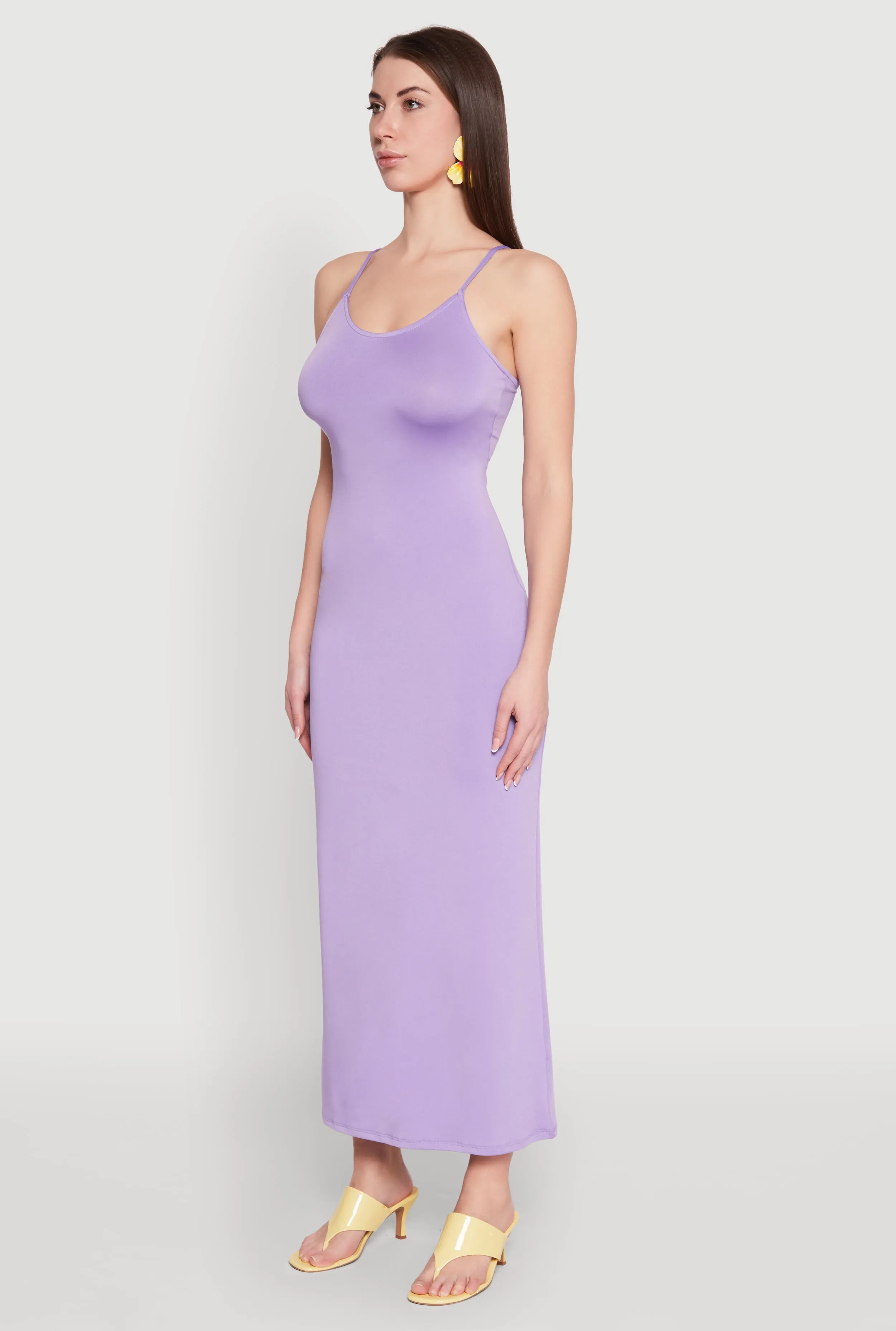 Scoop Neck Cami Maxi Dress sold by Rainbow product image thumbnail 3
