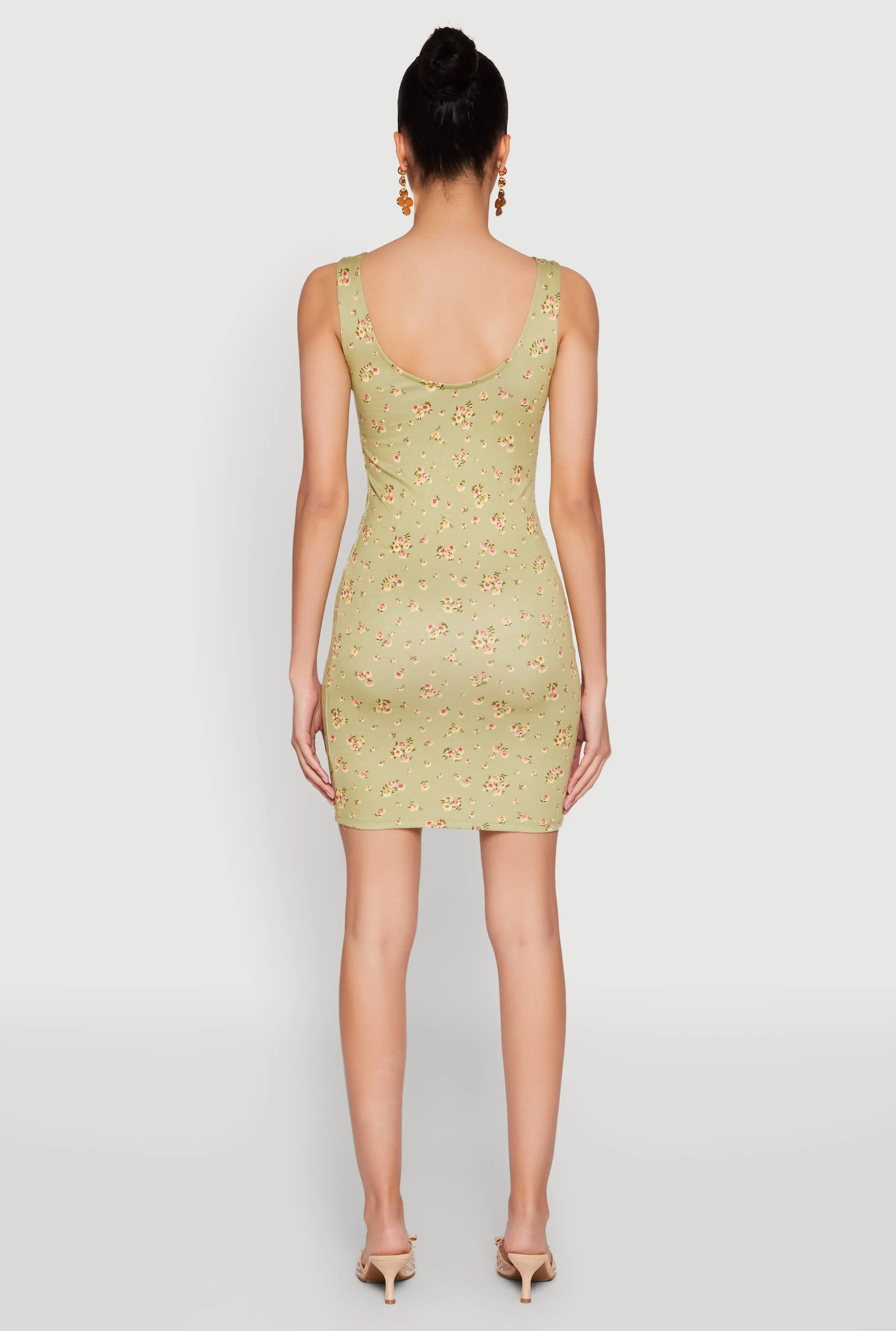 Floral Print Bustier Tank Dress sold by Rainbow product image thumbnail 5