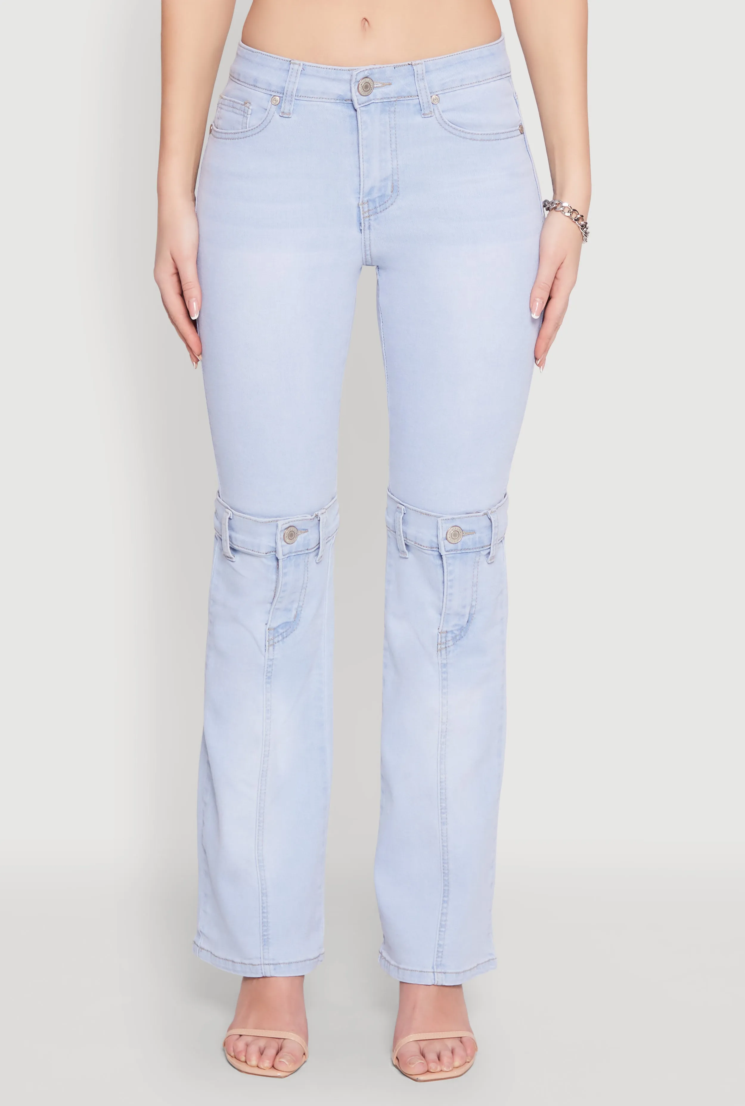 VIP Convertible Straight Leg Jeans sold by Rainbow product image thumbnail 5