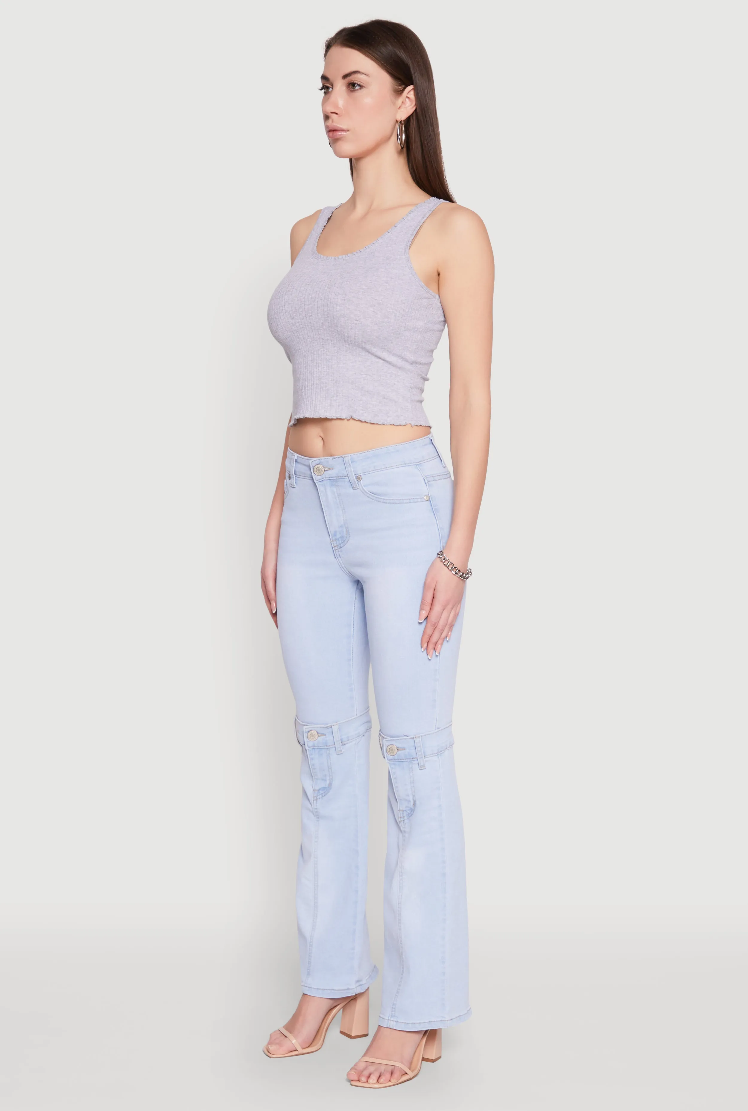 VIP Convertible Straight Leg Jeans sold by Rainbow product image thumbnail 3