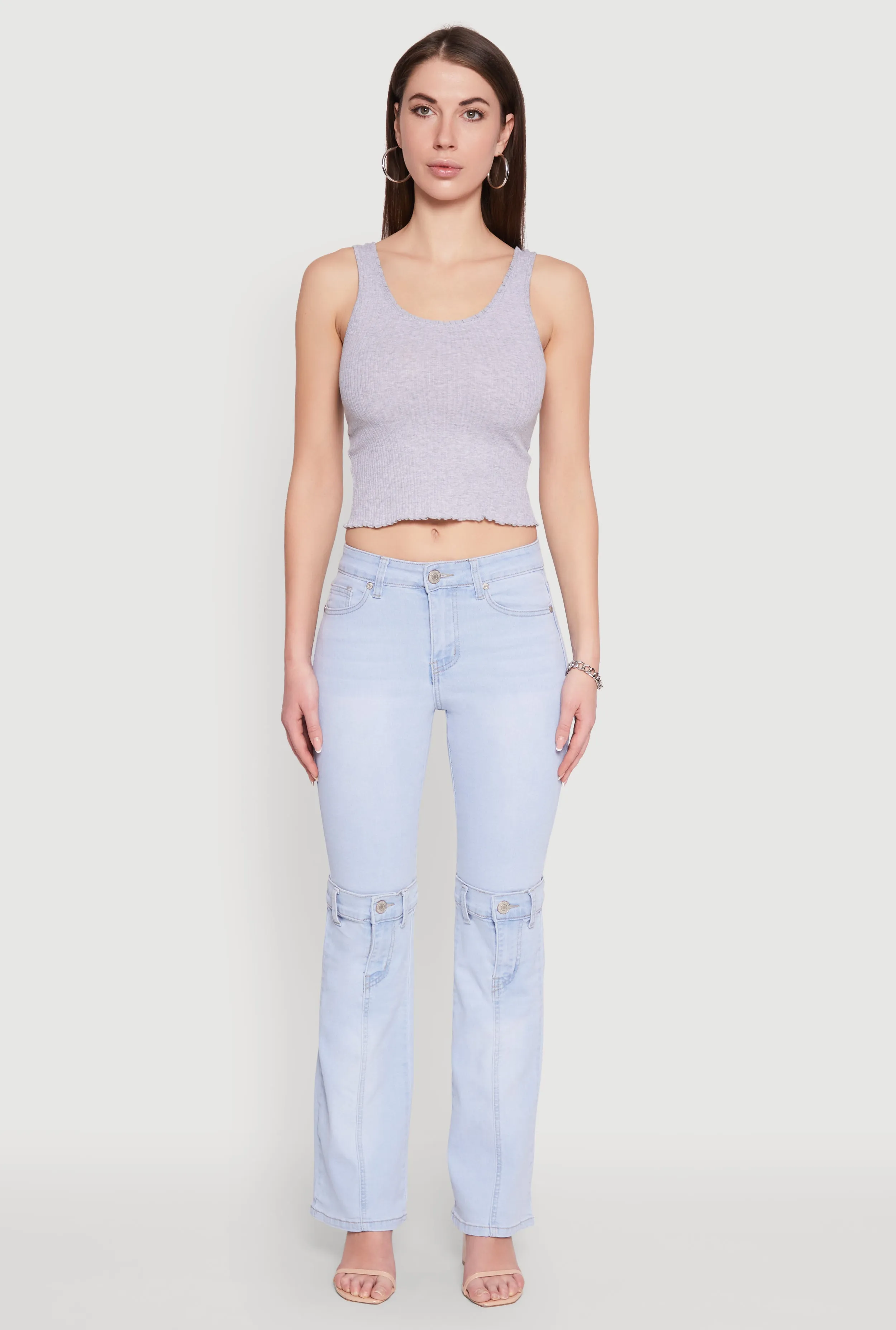 VIP Convertible Straight Leg Jeans sold by Rainbow