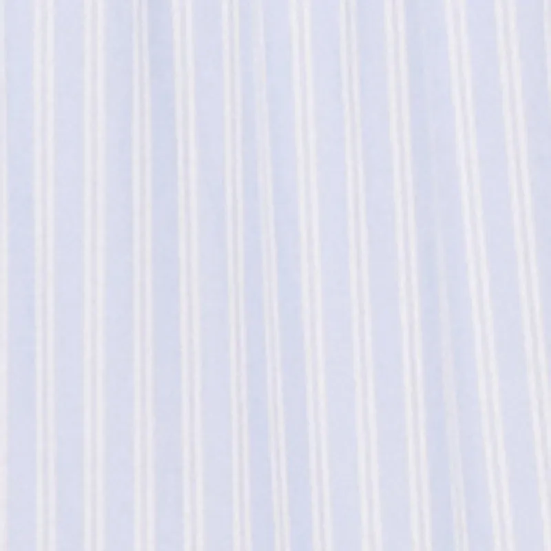 Almost Famous Pinstripe Smocked Crop Top sold by Rainbow product image thumbnail 4