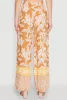High Waisted Printed Pattern Palazzo Pants sold by Rainbow