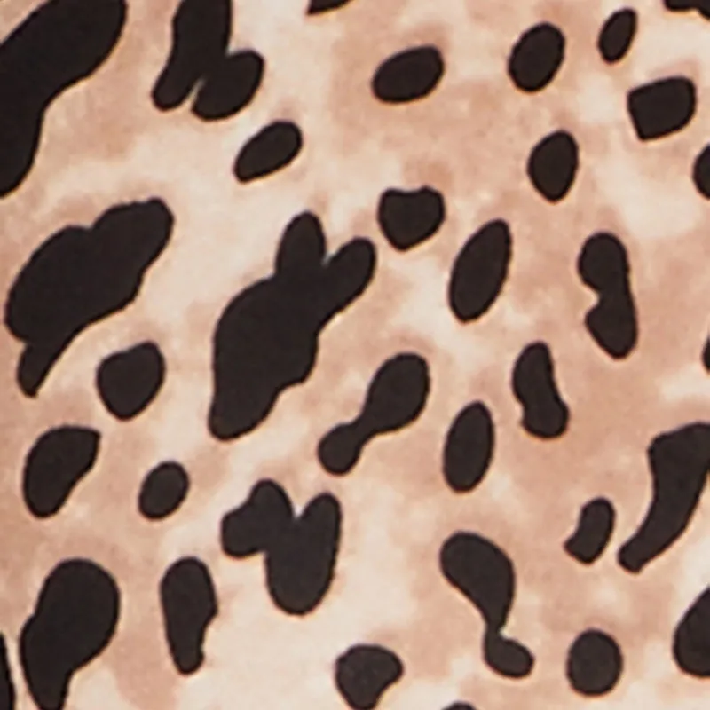 Leopard Print Ruched Cut Out Mini Dress sold by Rainbow product image thumbnail 4