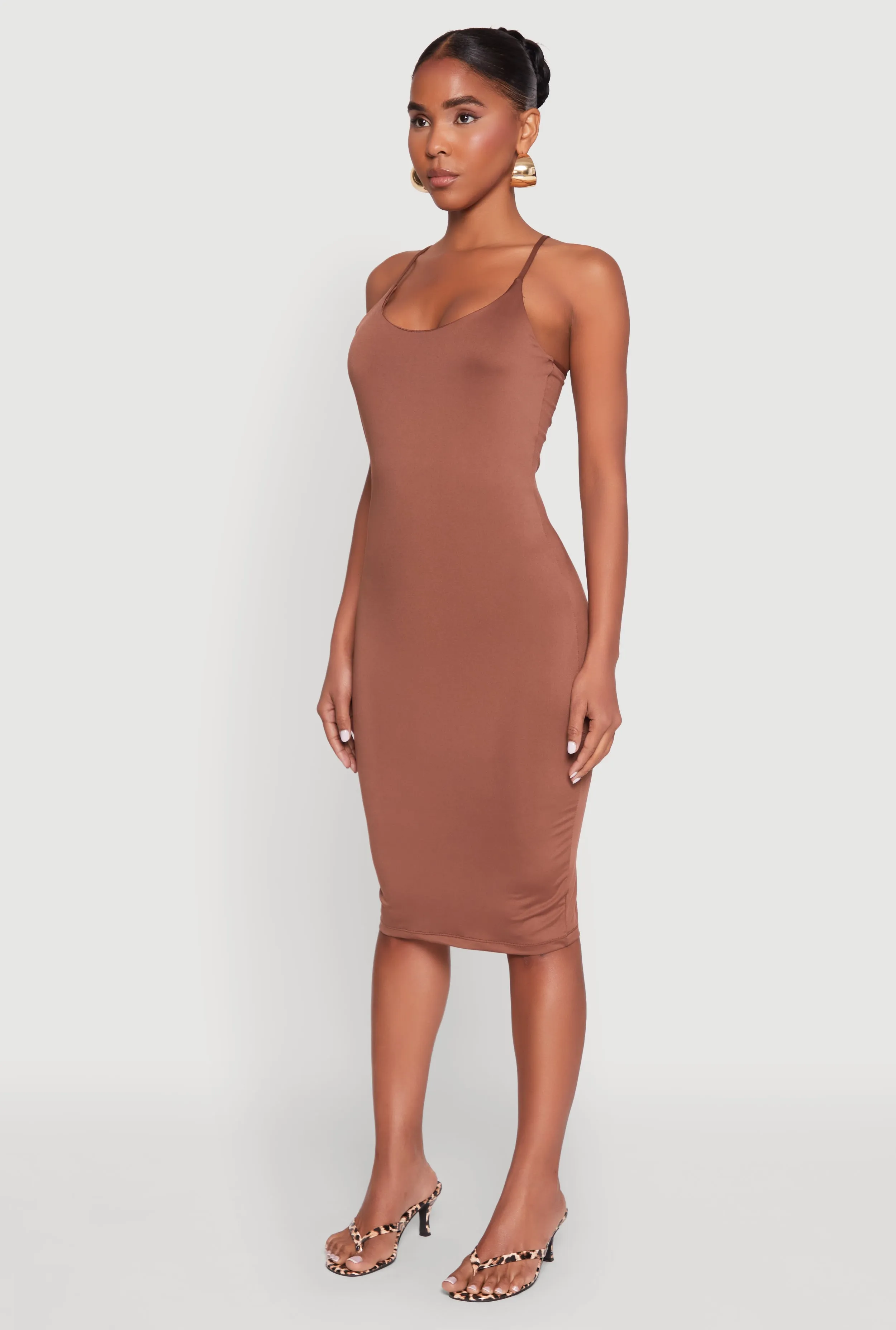 Scoop Neck Cami Dress sold by Rainbow product image thumbnail 3