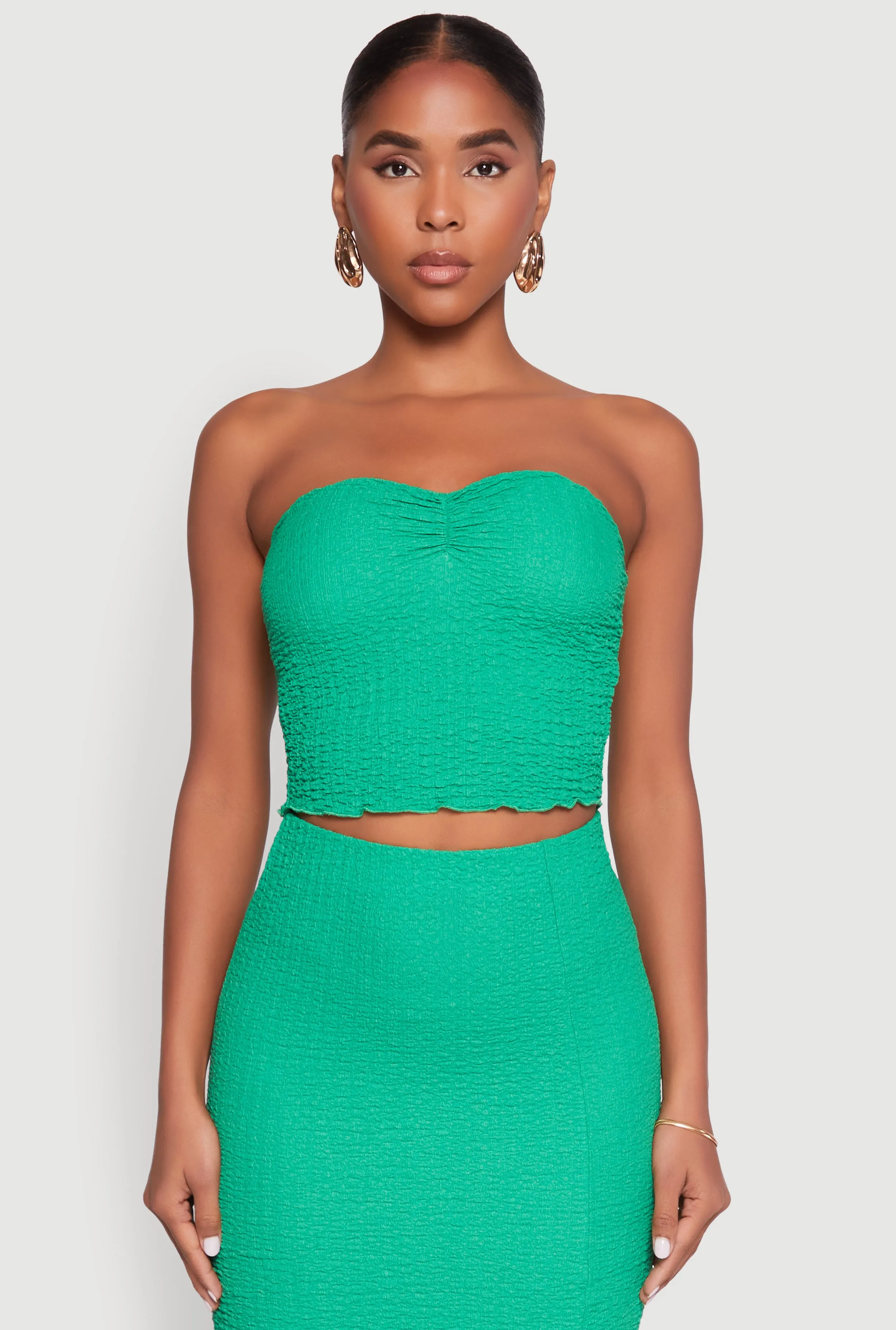 Almost Famous Sweetheart Tube Top sold by Rainbow