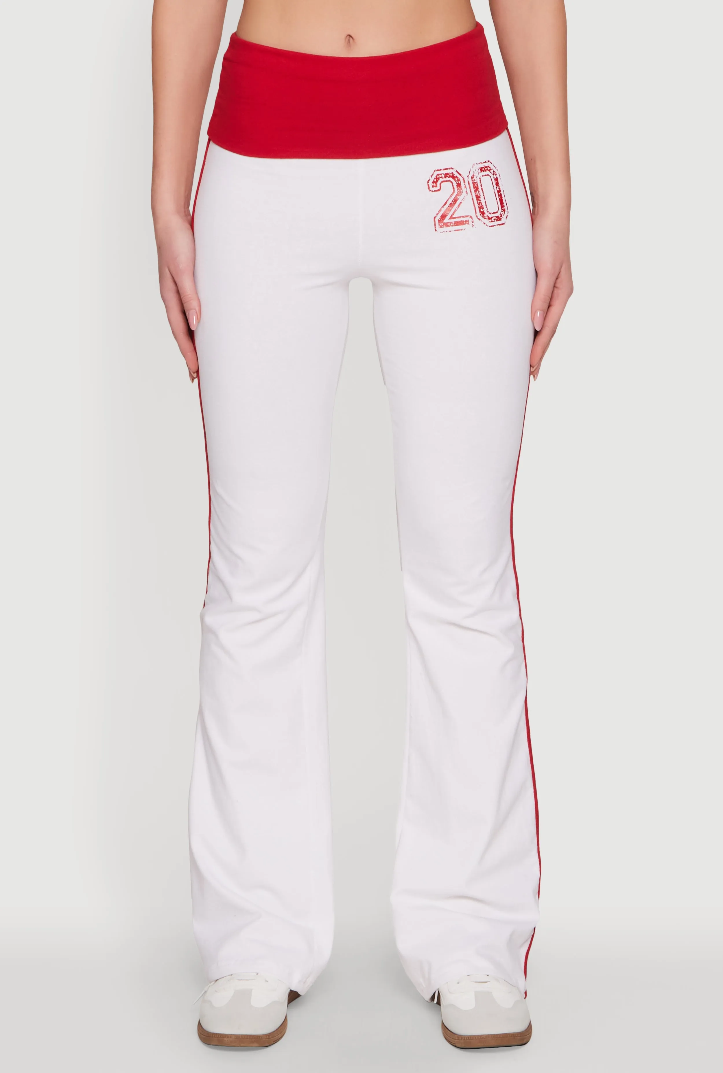 Varsity Stripe Graphic Print Pants sold by Rainbow product image thumbnail 3