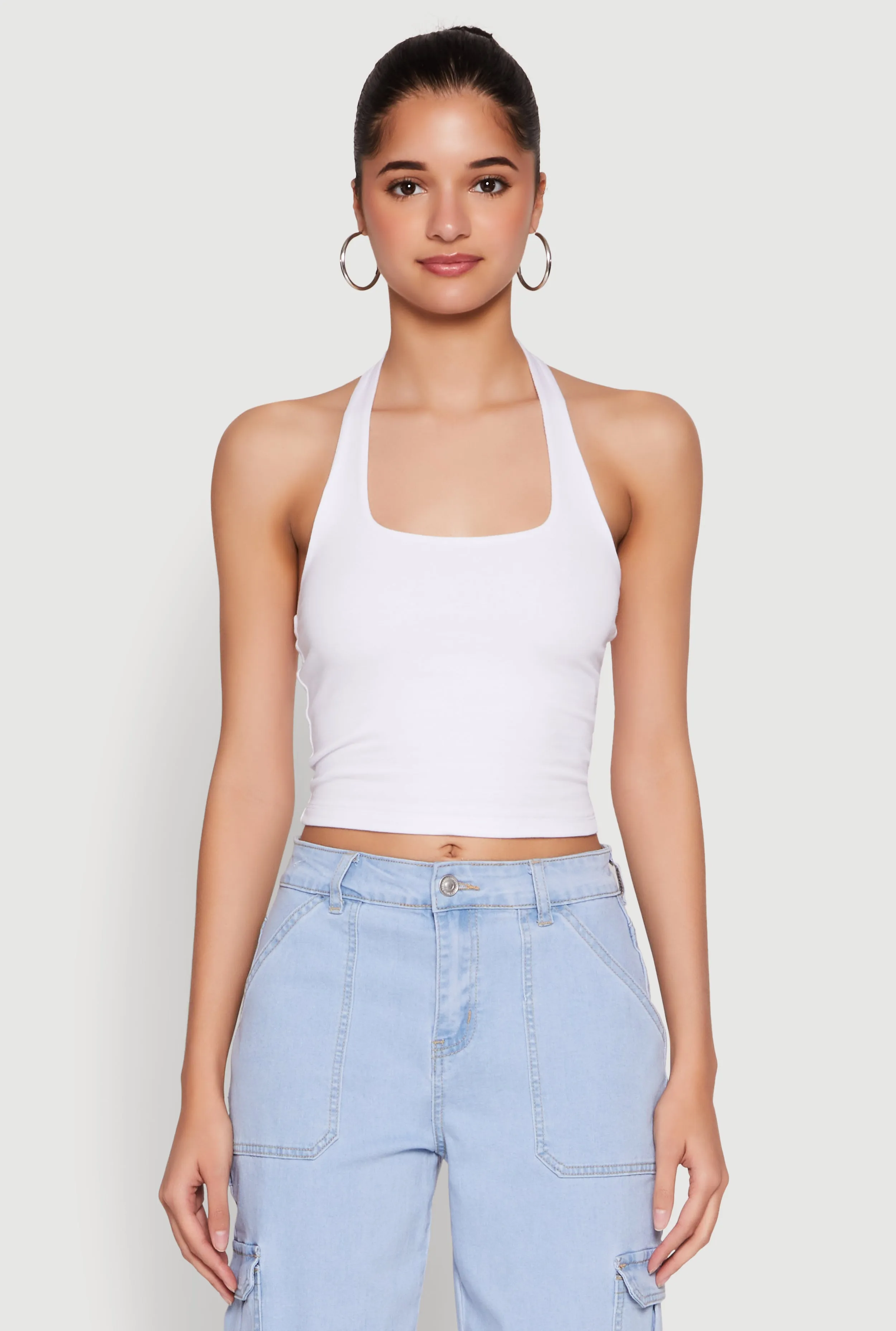 Basic Halter Top sold by Rainbow product image thumbnail 2