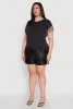 Plus Size Fringe Trim Tee sold by Rainbow
