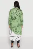 Plus Size Abstract Faces Button Front Maxi Top sold by Rainbow