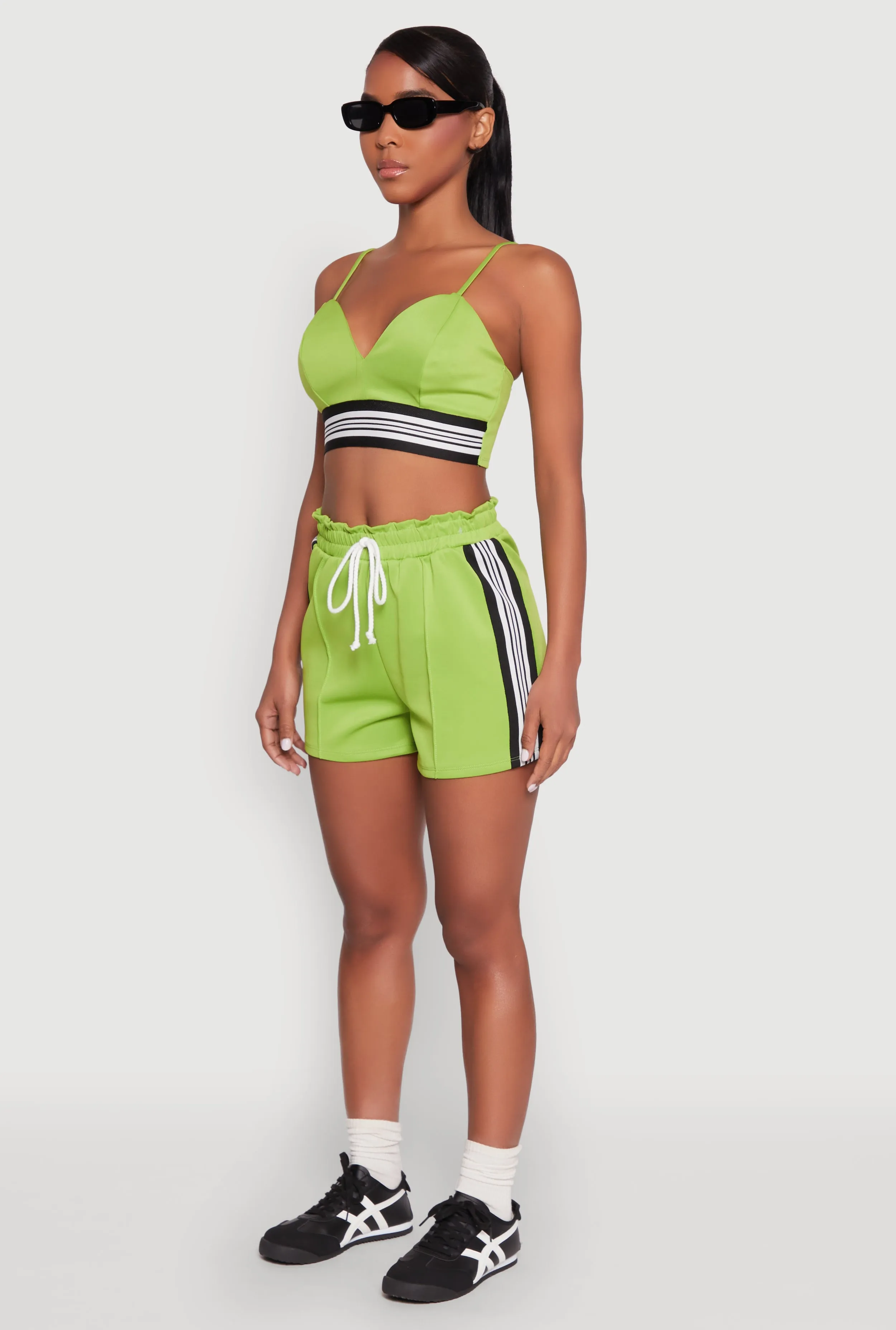 Varsity Striped Detail Bralette sold by Rainbow product image thumbnail 5