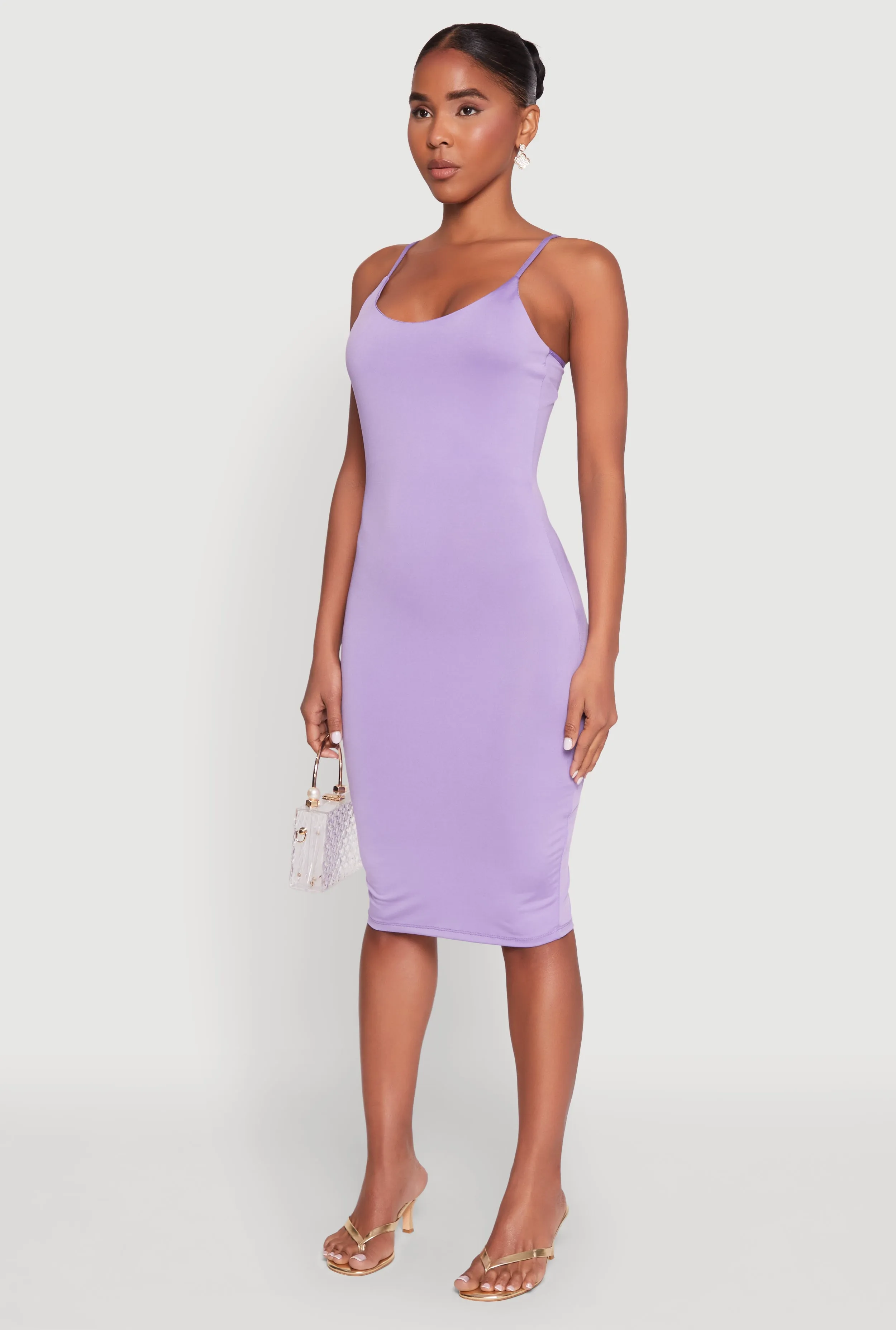 Scoop Neck Cami Dress sold by Rainbow product image thumbnail 3