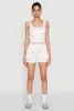 High Waist Cargo Pocket Sweatshorts sold by Rainbow