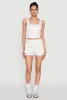 High Waist Cargo Pocket Sweatshorts sold by Rainbow