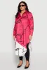 Plus Size Abstract Faces Button Front Maxi Top sold by Rainbow