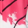 Plus Size Abstract Faces Button Front Maxi Top sold by Rainbow