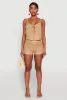 Almost Famous Pointelle Crochet Shorts sold by Rainbow