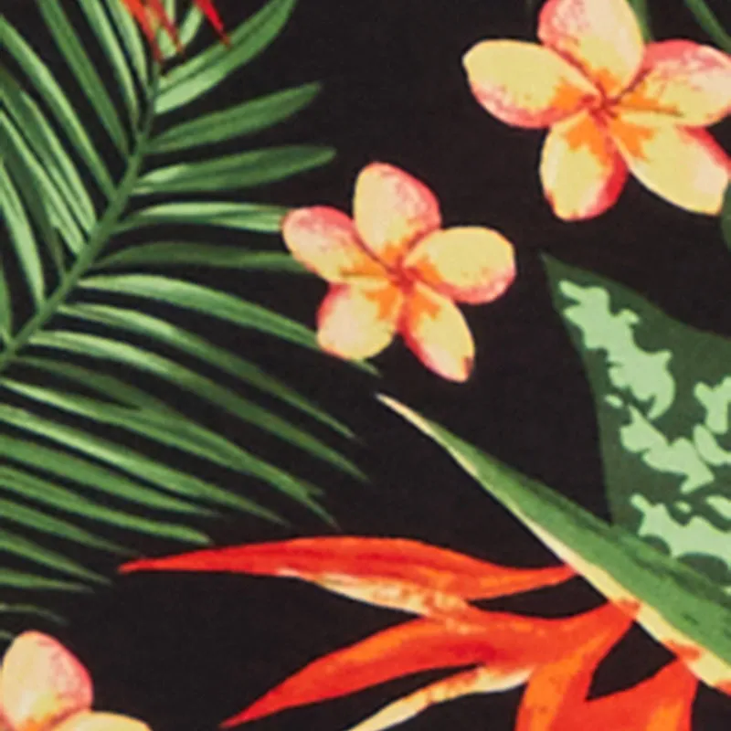 Plus Size Airy Floral Print Maxi Empire Waist Dress sold by Rainbow product image thumbnail 4