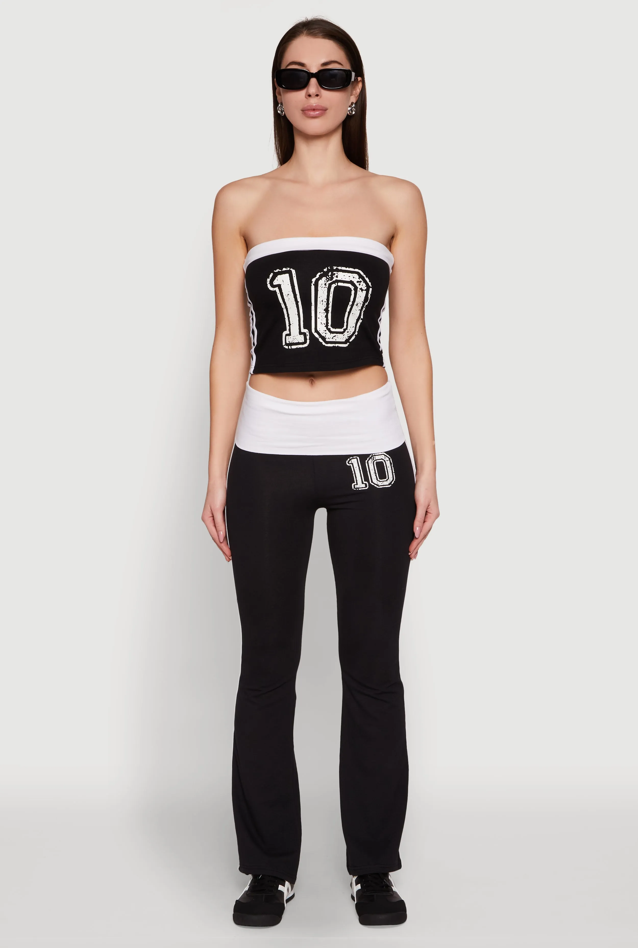 Varsity Stripe Graphic Print Pants sold by Rainbow product image thumbnail 2