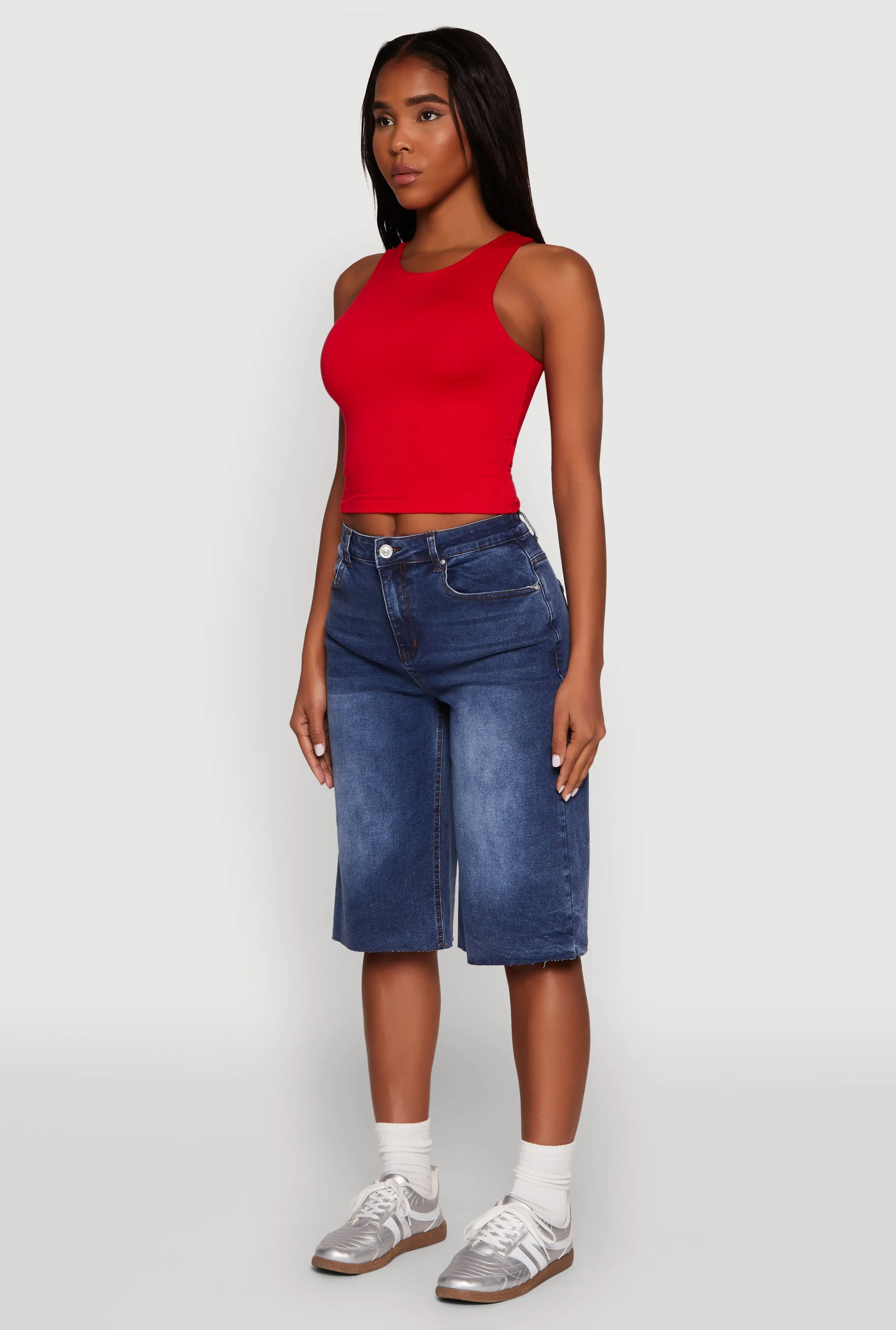 WAX Raw Hem Jorts sold by Rainbow product image thumbnail 3