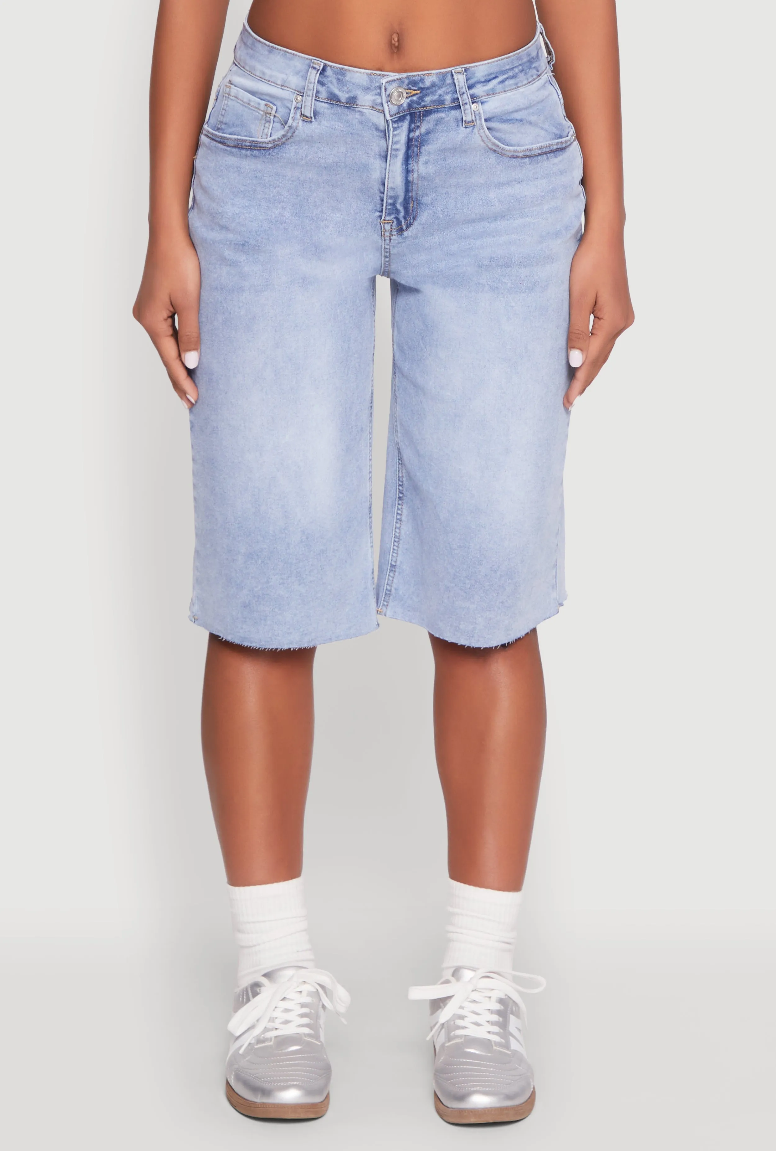 WAX Raw Hem Jorts sold by Rainbow product image thumbnail 5
