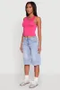 WAX Raw Hem Jorts sold by Rainbow