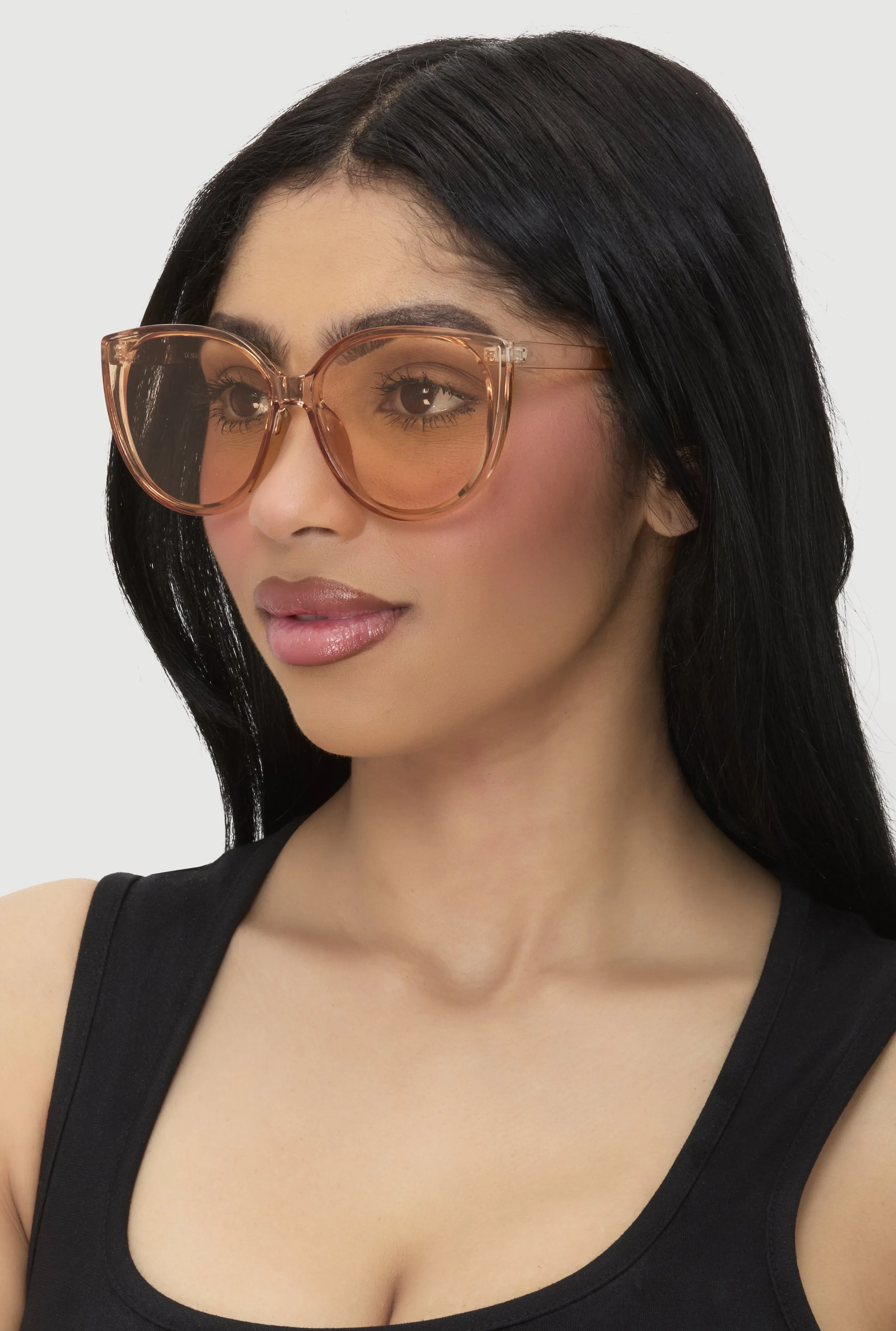 Clear Frame Cat Eye Sunglasses sold by Rainbow product image thumbnail 2
