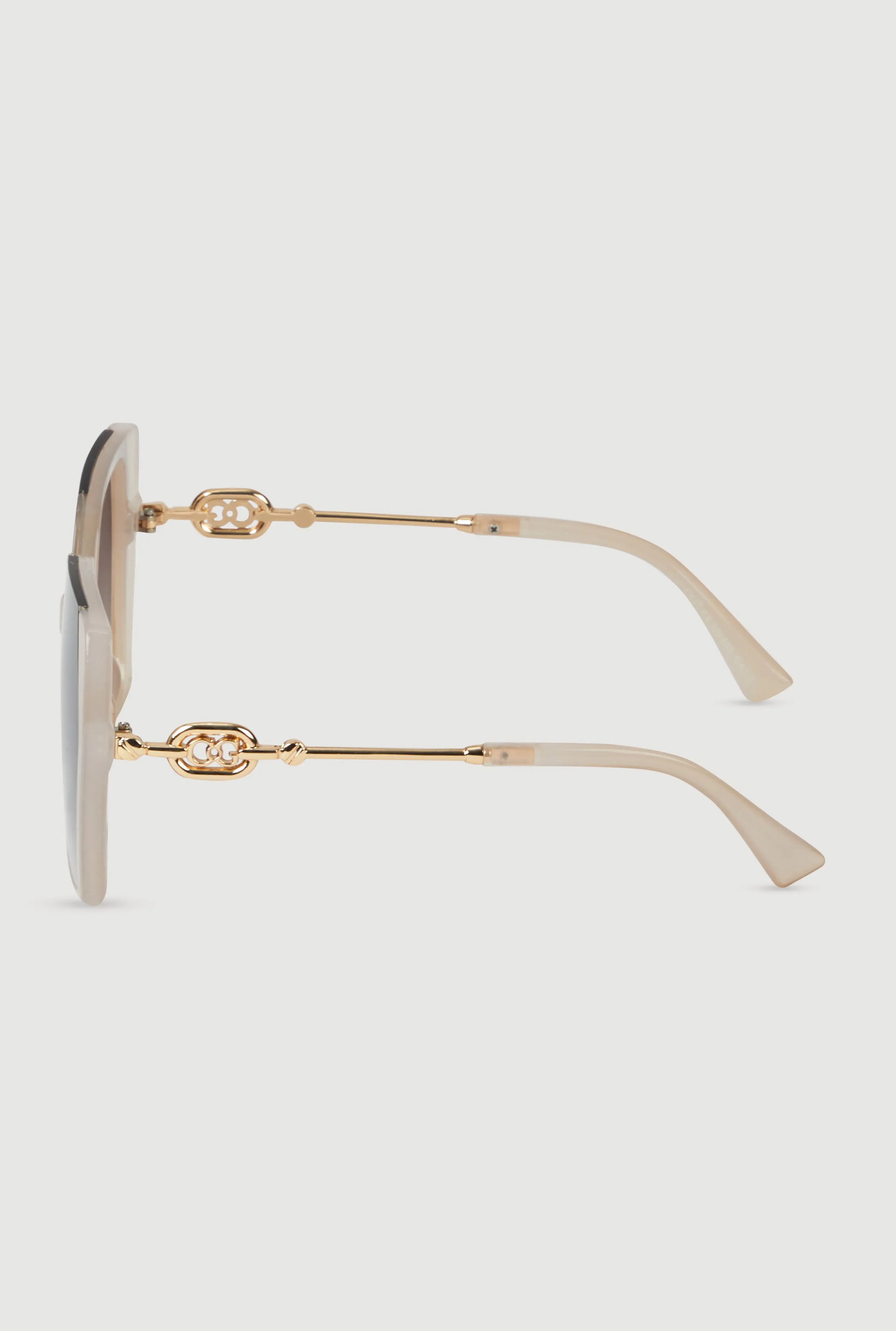 Oversized Color Blocked Ombre Lens Sunglasses sold by Rainbow product image thumbnail 5