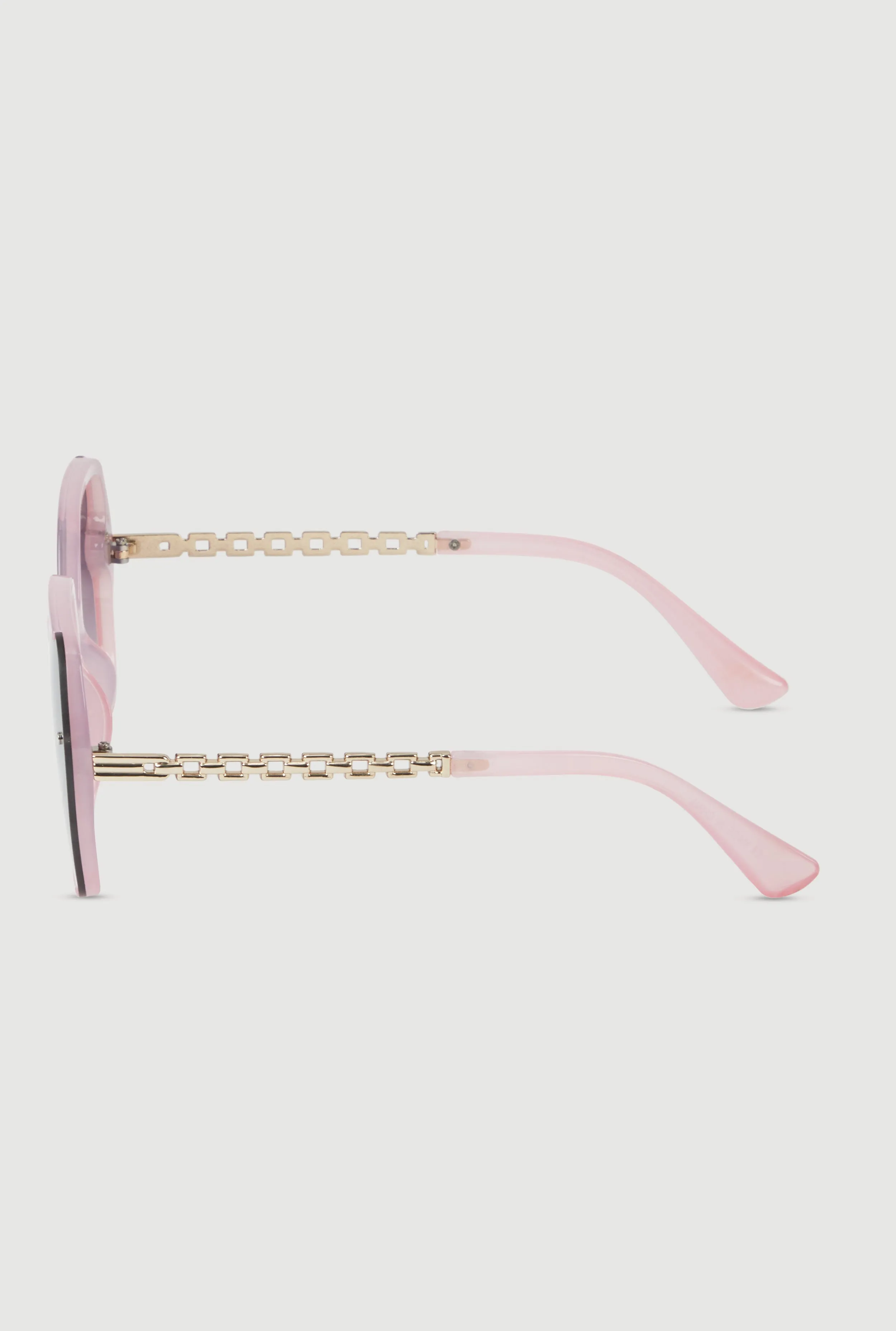 Oversized Chain Link Ombre Lens Sunglasses sold by Rainbow product image thumbnail 5