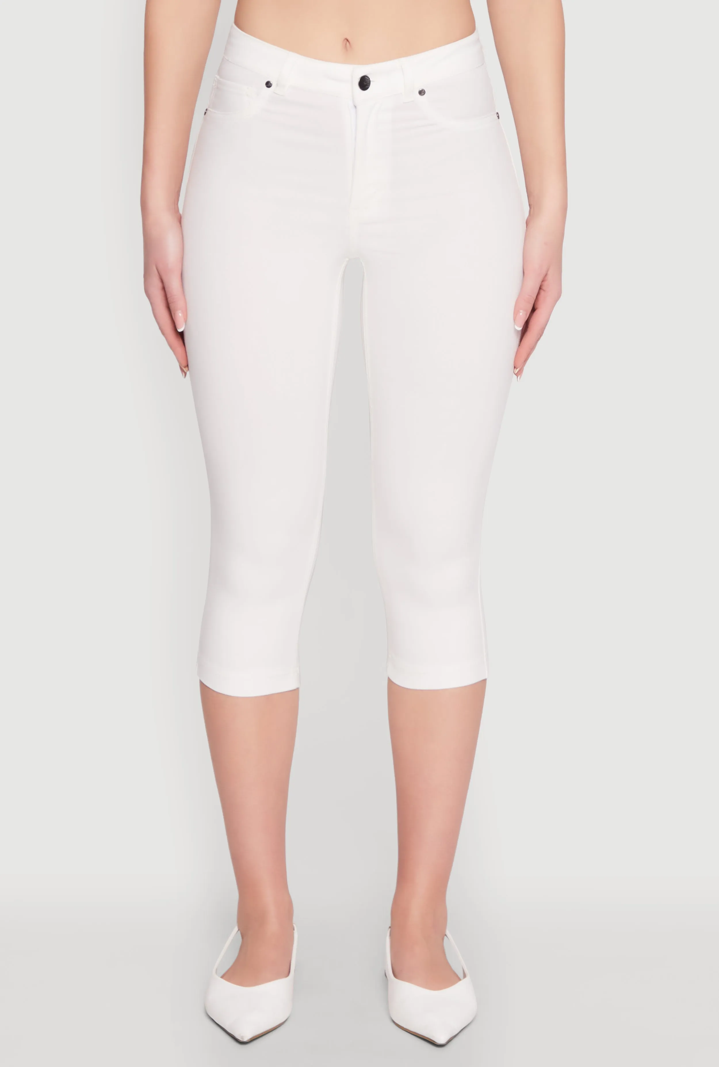 Skinny Hyperstretch Capri Pants sold by Rainbow product image thumbnail 5