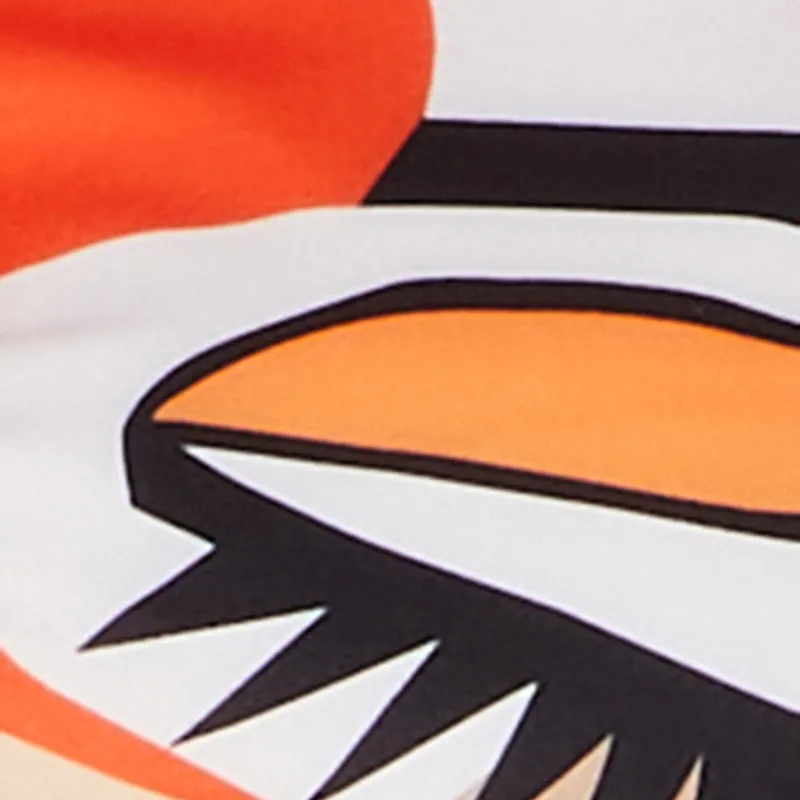 Plus Size Abstract Face Print Blouse sold by Rainbow product image thumbnail 4