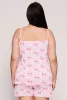 Plus Size Wine Glass Graphic Pajama Cami and Shorts sold by Rainbow
