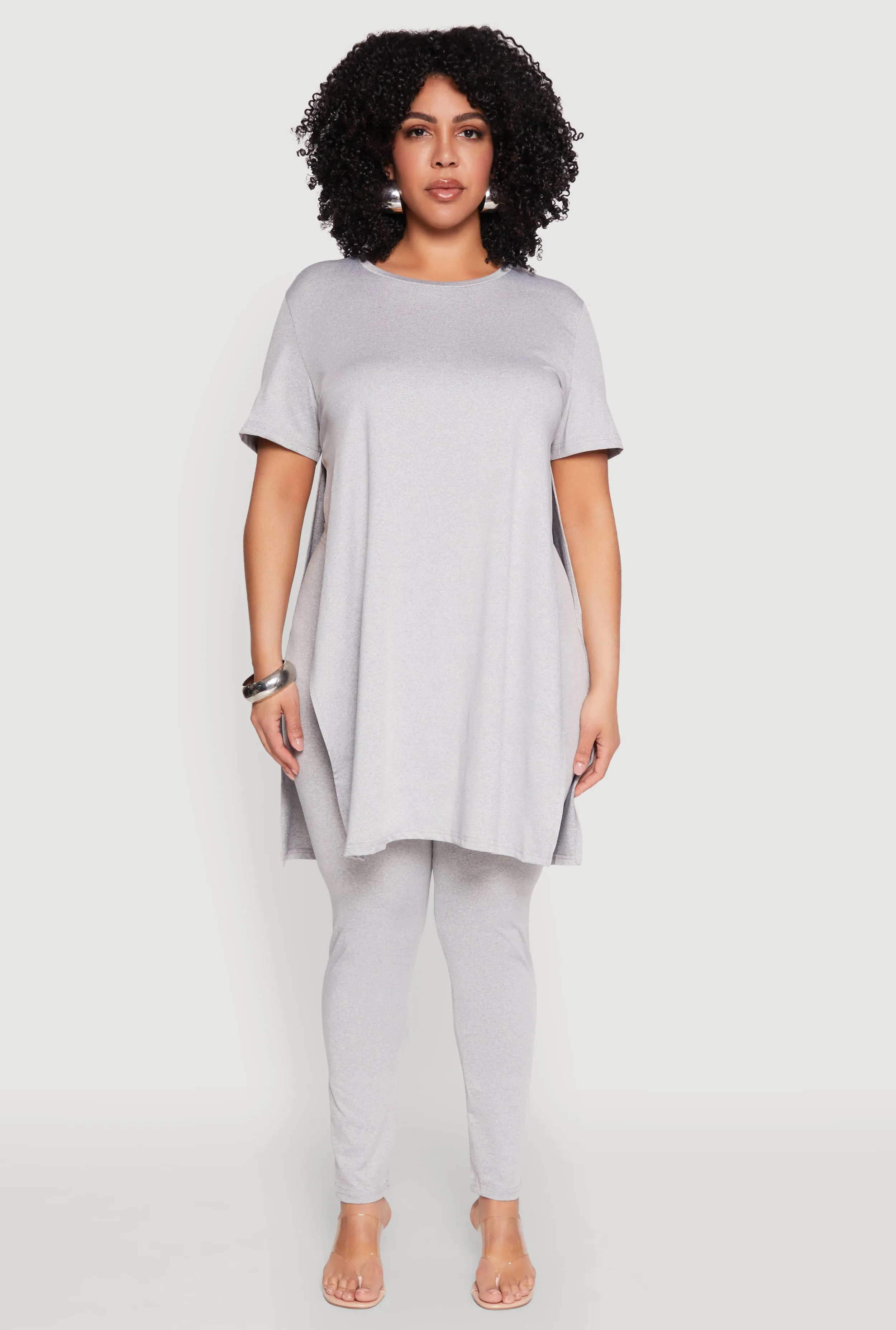 Plus Size Daisy High Waist Leggings sold by Rainbow