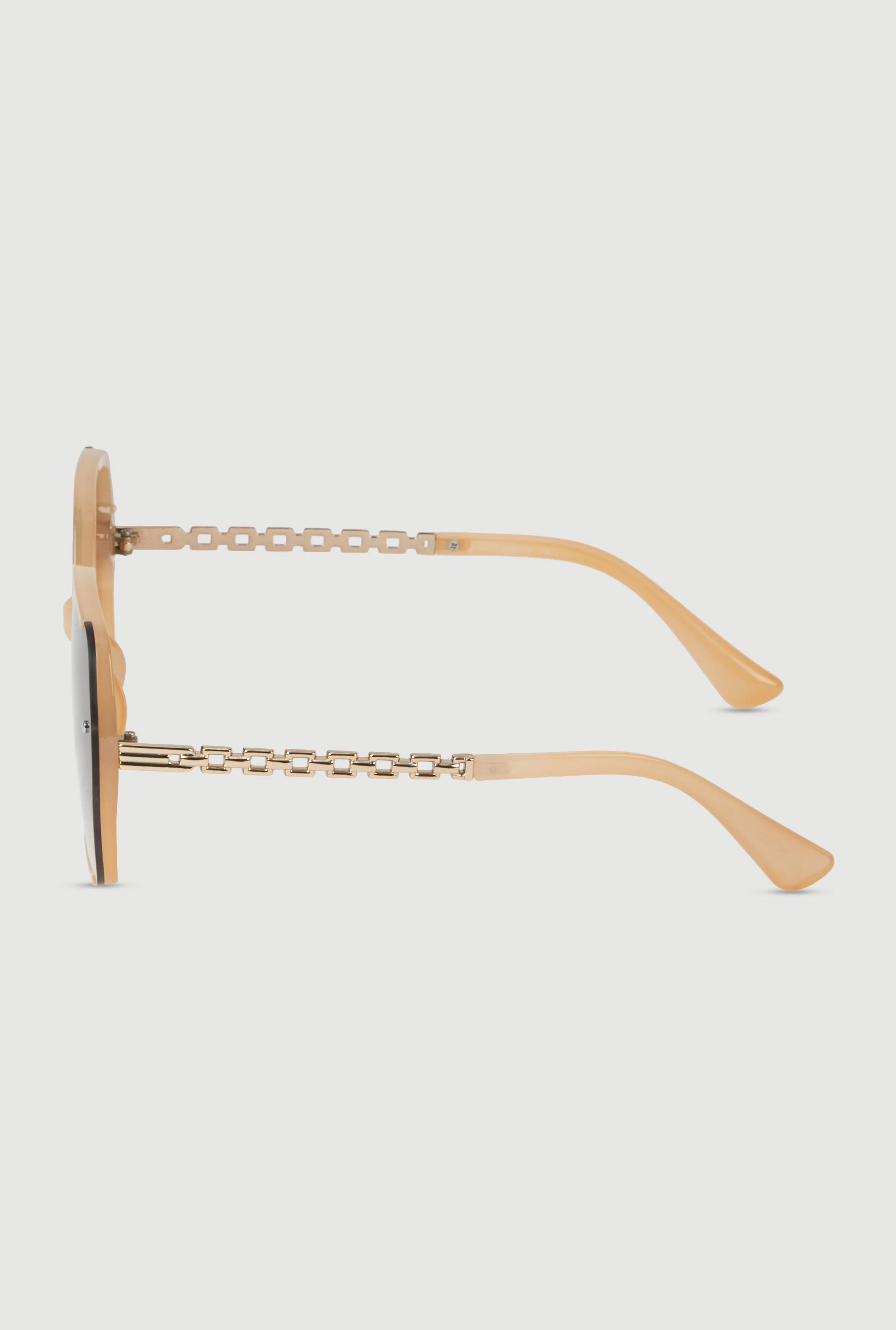 Oversized Chain Link Ombre Lens Sunglasses sold by Rainbow product image thumbnail 5